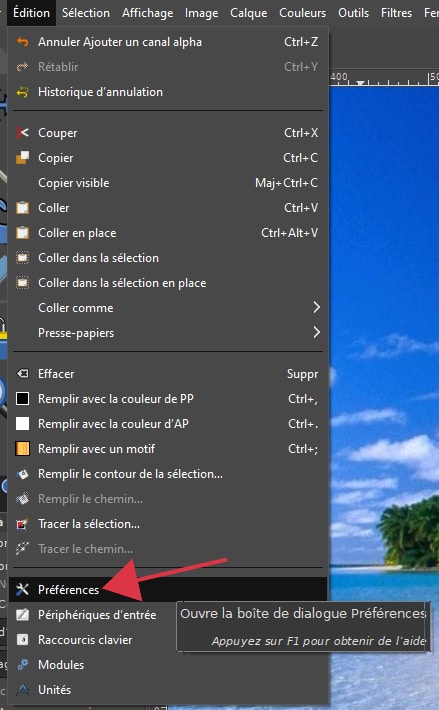 Comment créer un contour de texte avec GIMP